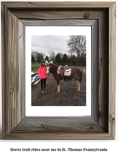 horse trail rides near me in St. Thomas, Pennsylvania